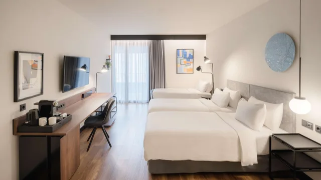 غرفة بريميوم ديلوكس بسريرين منفصلين، Radisson Blu 1882 Hotel Sagrada Familia Barcelona (ex. Hotel Barcelona 1882) 4/6