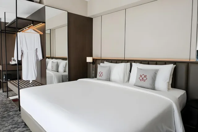 غرفة ديلوكس بسريرين منفصلين، Manon Boutique Hotel Kota Lama Semarang 1/3