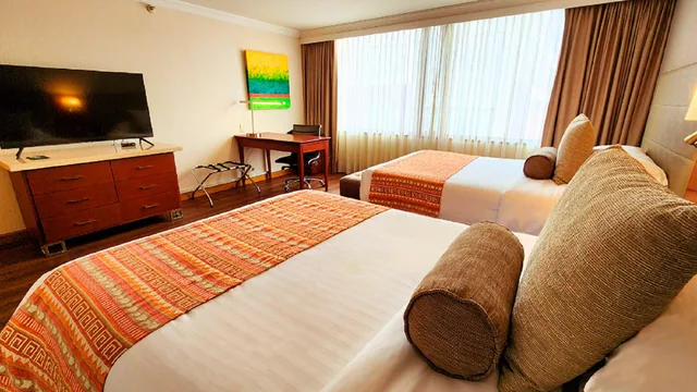 غرفة كلاسيكية بسريرين منفصلين، Bogota Plaza Hotel 2/4