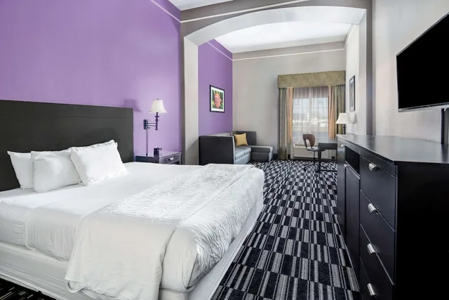 غرفة بسرير كينج لذوي الإعاقة، La Quinta Inn and Suites by Wyndham Alamo - McAllen East 2/6