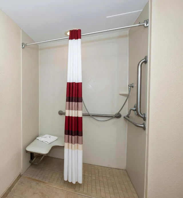 غرفة ديلوكس بسرير كينج لذوي الإعاقة، Red Roof Inn Clyde 4/4