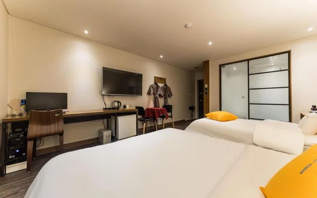 غرفة بسريرين منفصلين، Incheon Soma Hotel 1/2