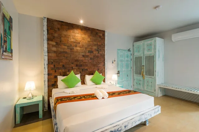 غرفة ديلوكس بسرير مزدوج، Baan Bandalay Hotel 4/8