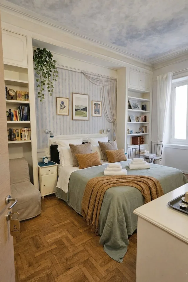 غرفة كومفورت بسرير مزدوج، Suites Piazza Del Popolo 4/8