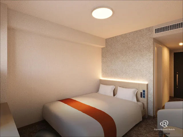 غرفة بسرير مزدوج للمدخنين، Daiwa Roynet Hotel MITO 1/1
