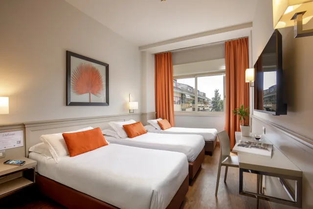 غرفة سوبيريور ثلاثية بسرير فردي، Grand Hotel Fleming 1/4