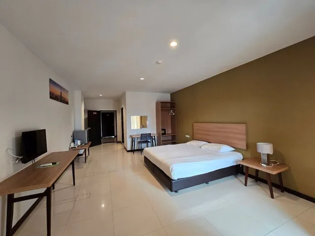 غرفة ديلوكس بسرير فردي، Jomtien Plaza Residence 1/10