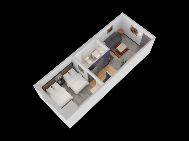 غرفة قياسية بسريرين كوين، Holiday Inn Express & Suites S Lake Buena Vista, an IHG Hotel 5/5