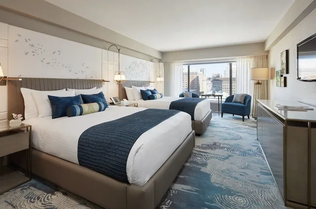 غرفة ديلوكس بسريرين مزدوجين، Hotel Nikko San Francisco 1/9