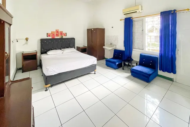 غرفة ديلوكس بسرير كوين، SPOT ON 1707 Hotel Mustika Widyasari 3/4
