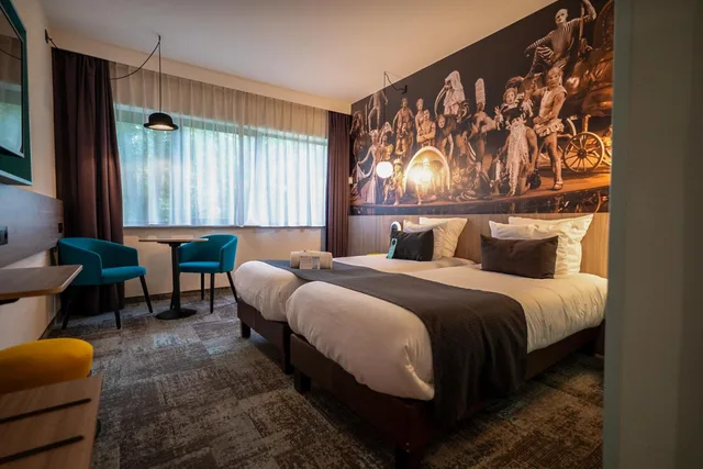 غرفة تنفيذية بسرير فردي، HOTEL CASTEAU RESORT MONS 1/5