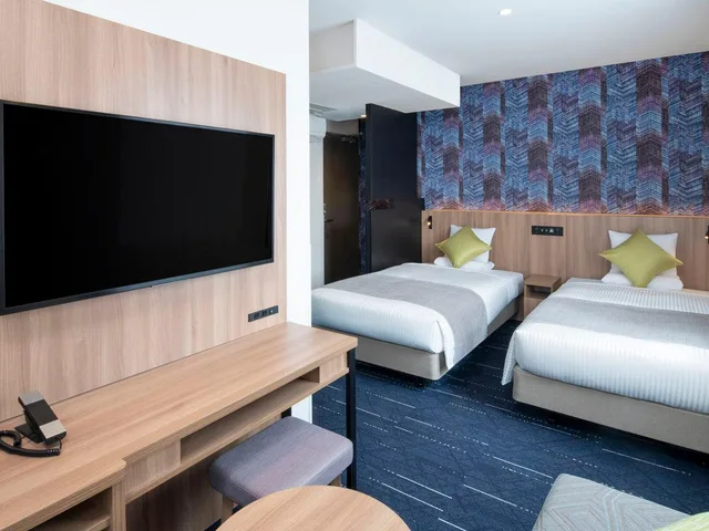 غرفة سوبيريور بسريرين منفصلين للمدخنين، Hotel Mystays Nishi-Shinjuku 1/1