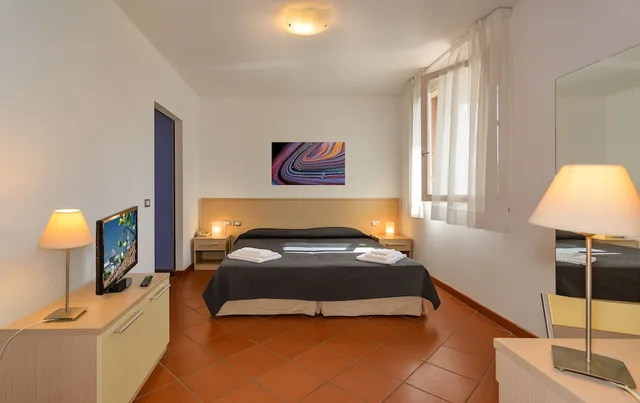 شقة بسرير كوين وسريرين منفصلين بغرفة نوم واحدة، Residence San Rossore 3/5