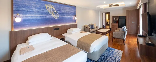 Semi Room, Garden Villa, 2 Semi Double Beds، Okuma Private Beach And Resort Formerly Jal Private Resort Okuma 1/1