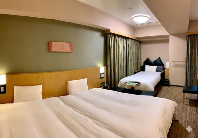 غرفة ديلوكس بسريرين منفصلين، Dormy Inn Premium Tokyo Kodenmacho 2/7