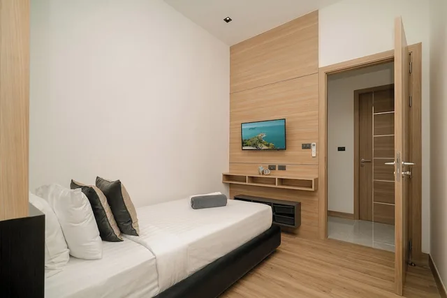 2 Bedrooms, Pool, Central, Junior, Villa, 1 Queen and 1 Single Bed، Rawai Vip Villas Kids Park And Spa 3/10