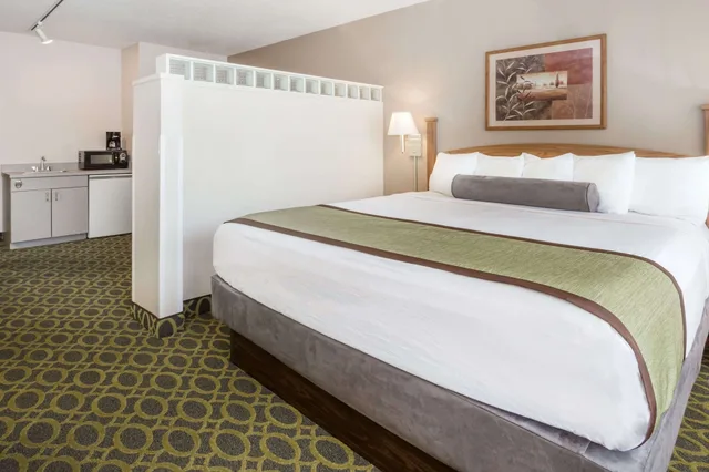 جناح ديلوكس بسرير كينج، Days Inn & Suites by Wyndham Madison 1/10