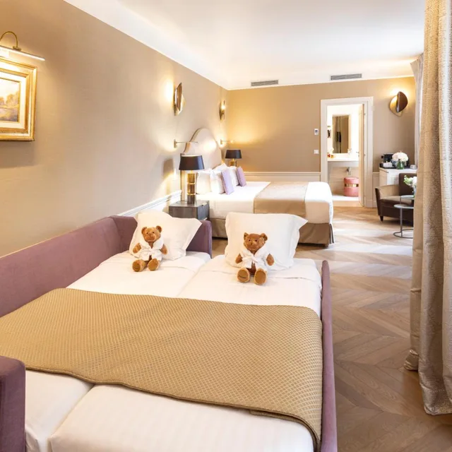 جناح عائلي بسرير مزدوج، Hotel Residence Foch 4/5