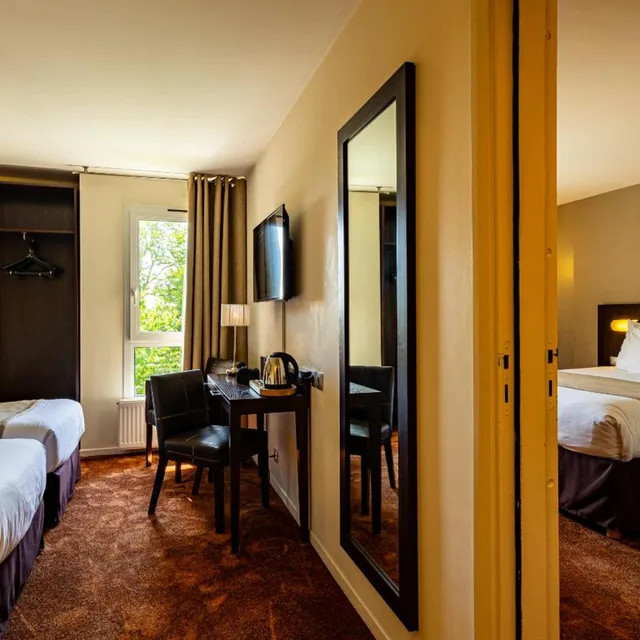 غرفة بسرير مزدوج، HOSTELLERIE D'AUSSOIS 4/10