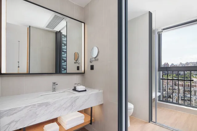 غرفة قياسية ركنية بسرير كينج، Fairfield by Marriott Zhuhai Xiangzhou 5/5