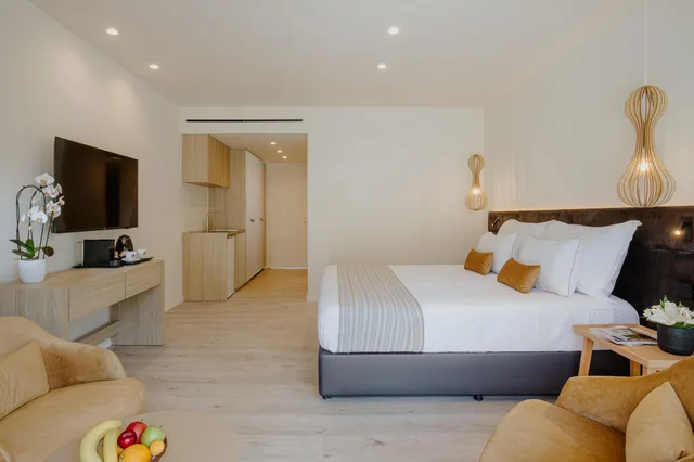 استوديو بسرير مزدوج، Melissi Beach Hotel 2/2