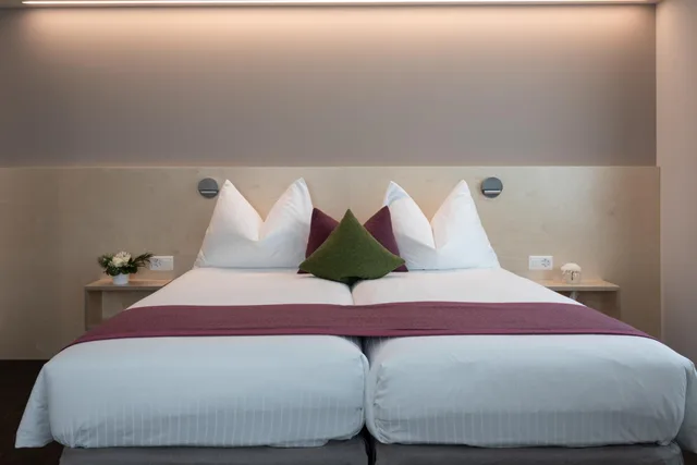 Room, Double Bed, Hotel Spirgarten 3/4