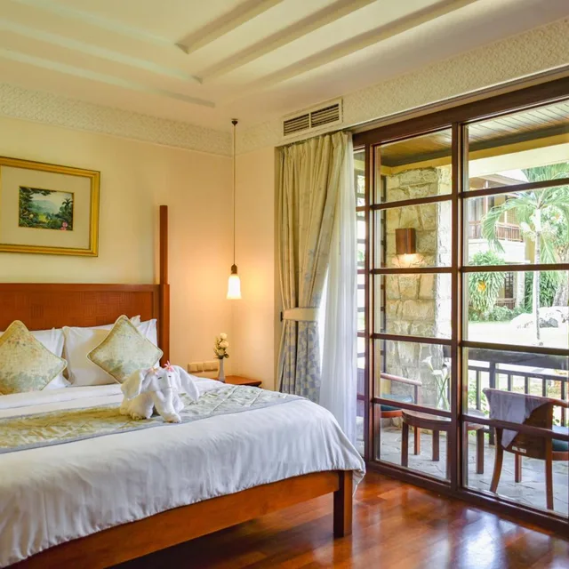 Connecting, Deluxe, Double and Twin Beds, Garden View, The Patra Bali Resort and Villas 2/5