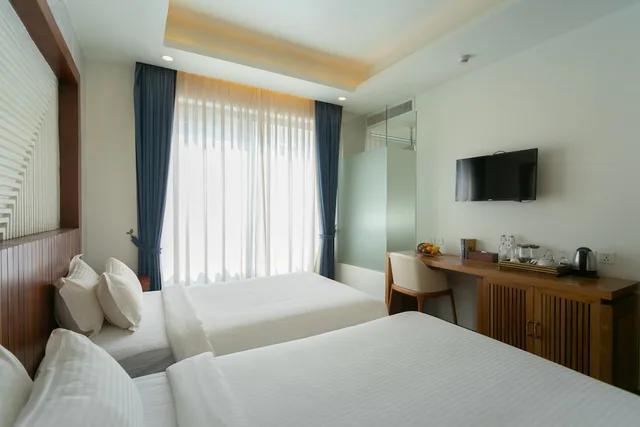 غرفة ديلوكس بسريرين منفصلين، Hari Residence Spa 2/4