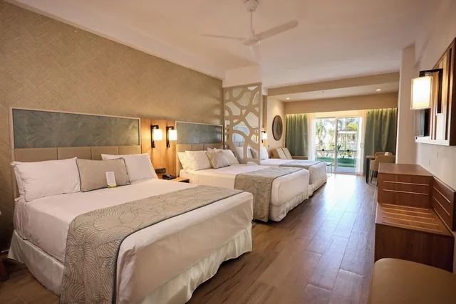 غرفة عائلية بسريرين مزدوجين، Riu Palace Bavaro - All Inclusive 2/4
