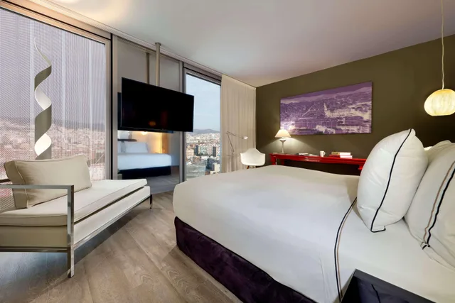 غرفة قياسية مفردة بسرير مزدوج، MELIA BARCELONA SKY 1/10