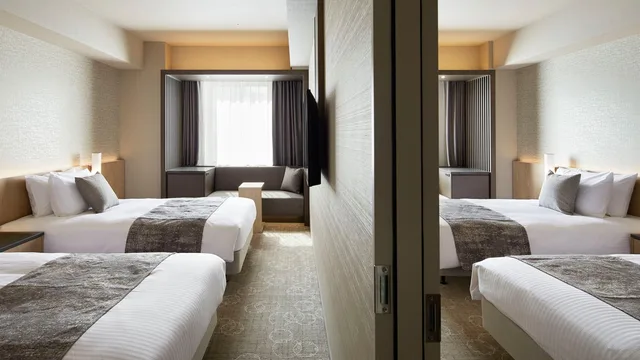 غرفة متصلة سوبيريور، Hotel Jal City Sapporo Nakajima Park 2/2