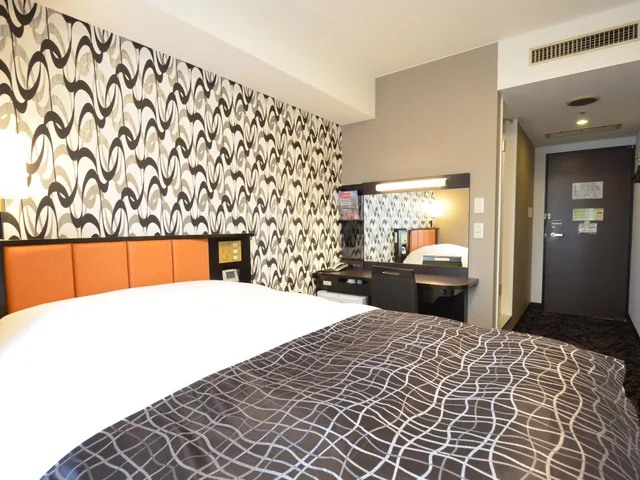 غرفة قياسية بسرير مزدوج للمدخنين، APA Hotel Biwako Seta Ekimae 1/10