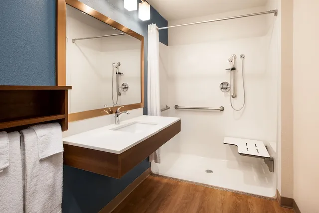 غرفة كلاسيكية بسرير كوين لذوي الإعاقة، WoodSpring Suites Charlotte - University Research Park 5/5