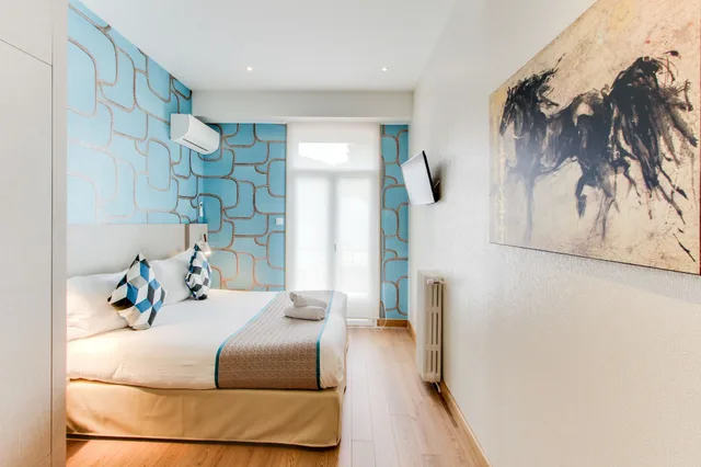 غرفة بسريرين منفصلين، Hotel Provencal 4/7