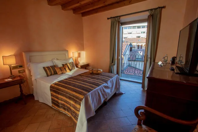 غرفة سوبيريور بسرير مزدوج أو سريرين منفصلين، Albergo Le Due Corti 3/7