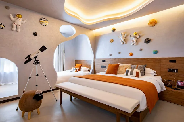 غرفة عائلية، Huangshan Chengjin Boutique Hotel 1/1