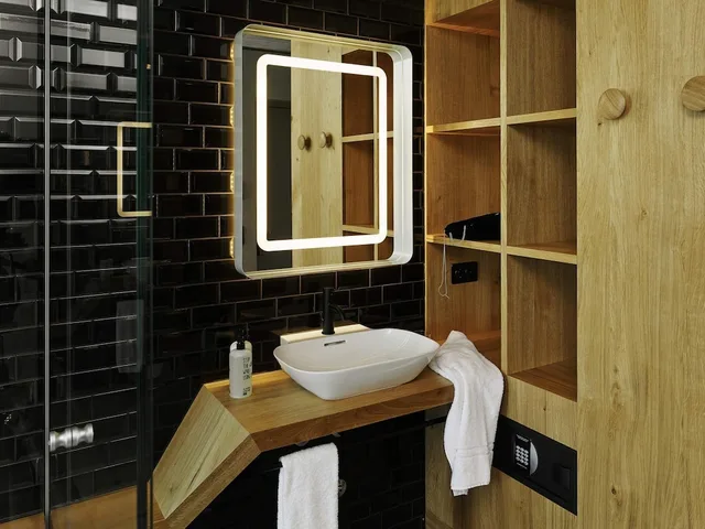 جناح بسرير مزدوج مع أريكة، 25Hours Hotel Zurich Langstrasse 2/2