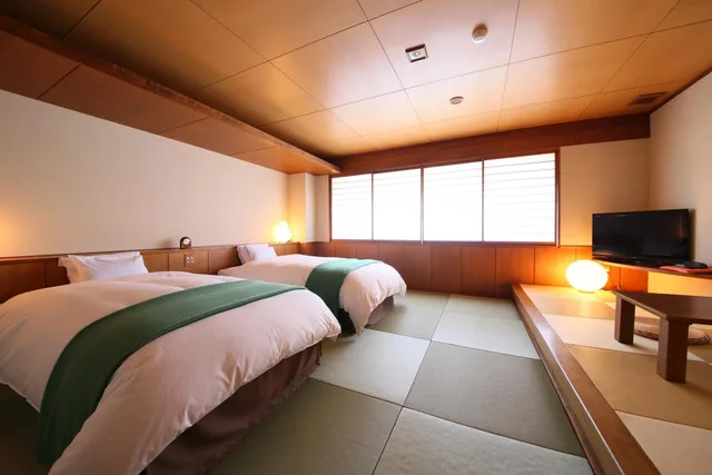 Room, Twin Beds, Tatami, Hotel Tamanoyu 9/10