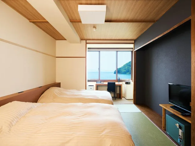 غرفة اقتصادية بسريرين منفصلين، Hotel Akitaya 1/1