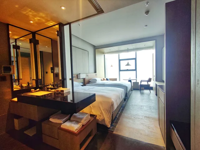 غرفة بزنس بسريرين مزدوجين للمدخنين، Courtyard by Marriott Luoyang 6/7