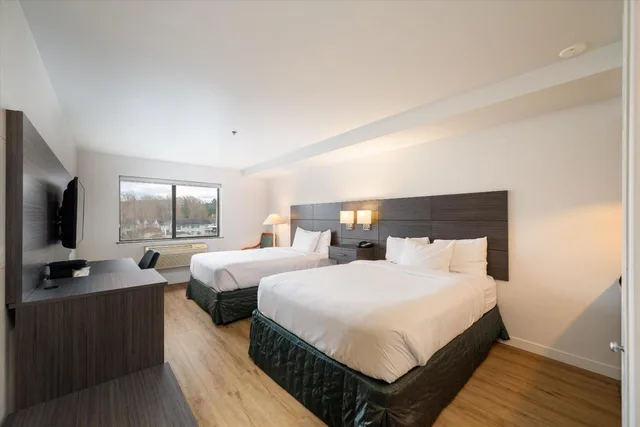 غرفة بسريرين كوين لذوي الإعاقة، Baymont By Wyndham Bellingham 4/6