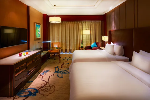 Business, Twin Beds, SANDING NEW CENTURY GRAND HOTEL YIWU 3/4