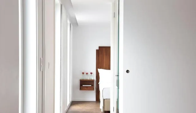 جناح عائلي بسرير مزدوج مع أريكة، Casa Melo Alvim by Unlock Hotels 6/6
