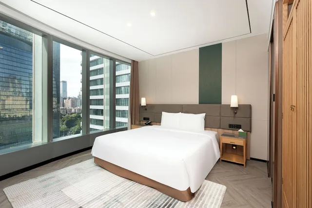 جناح بسرير فردي بغرفتي نوم، Holiday Inn Guangzhou Zhujiang New Town By Ihg 1/6