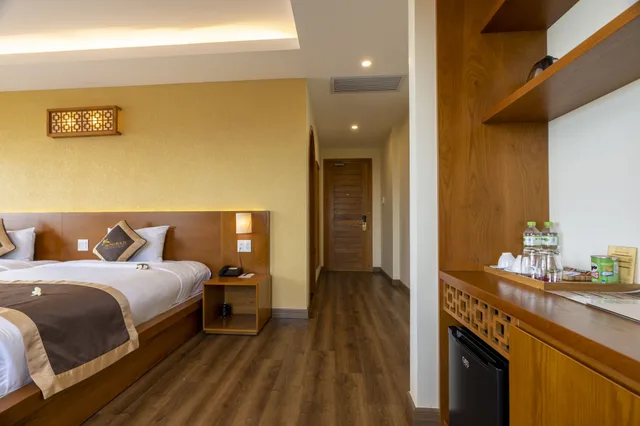 غرفة سوبيريور بسرير مزدوج بإطلالة على البحر، Aroma Beach Resort & Spa 10/10