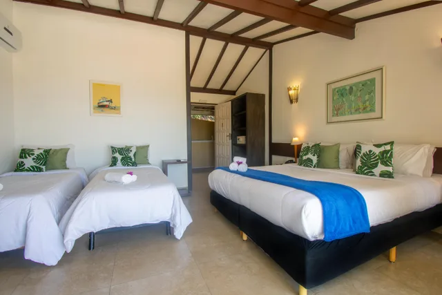 غرفة رباعية بإطلالة على البحر، Pousada Villa Mercedes 5/7