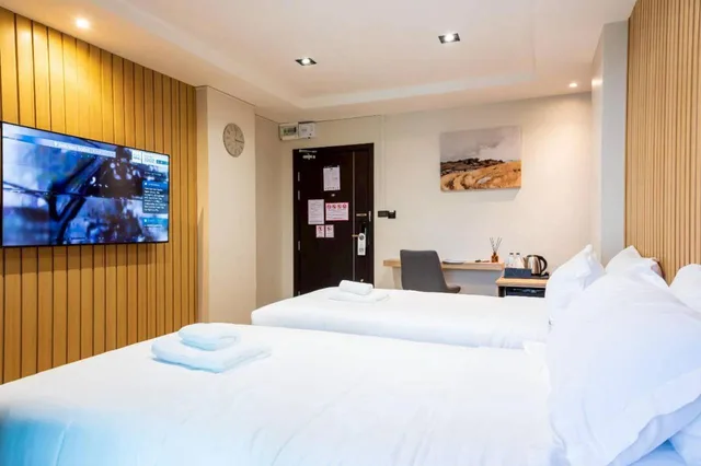 غرفة بسريرين منفصلين، Infinite Hotel at Ratchada 7/10
