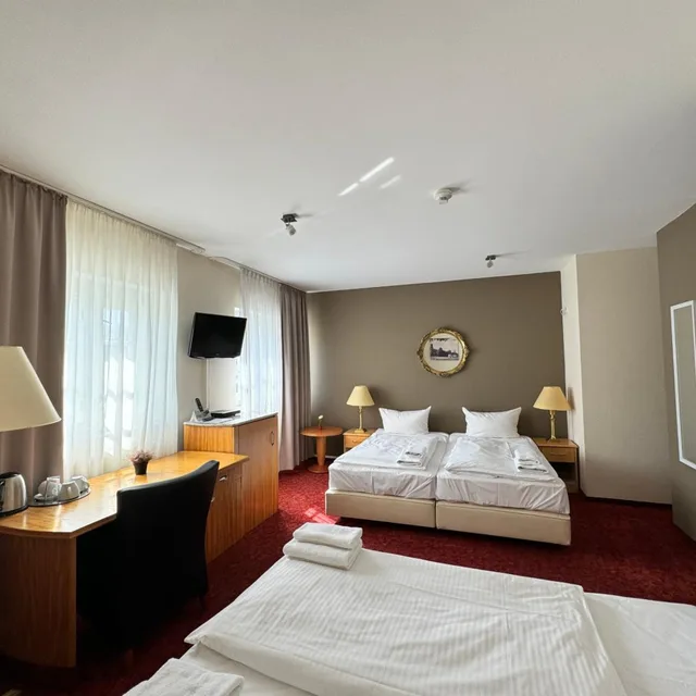 غرفة عائلية، Wannsee Hof Hotel 2/6