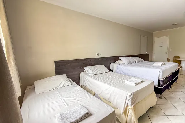غرفة رباعية مفردة بإطلالة على البحر، Beira Mar Hotel Aracaju 1/2