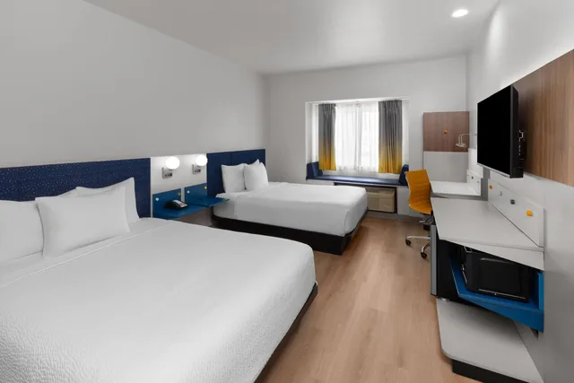 غرفة بسريرين كوين لذوي الإعاقة، Microtel Inn And Suites Baton Rouge Airport 1/5